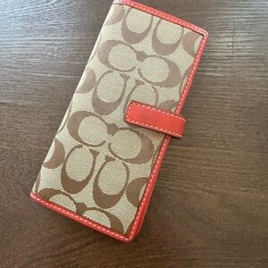 Coach Slim Signature Wallet
